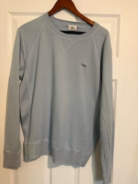 Lacoste Men's Light Blue Crewneck Sweater L